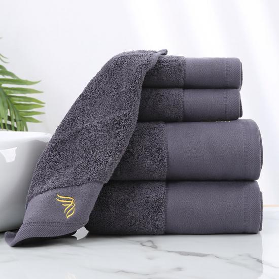 American Soft Linen Lot de 6 serviettes 100 % coton véritable turc de qualité supérieure et de luxe pour salle de bain et cuisine